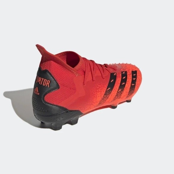 MEN\'S Adidas Predator Freak.2 FG Demonskin Solar Red Soccer Cleats S24187